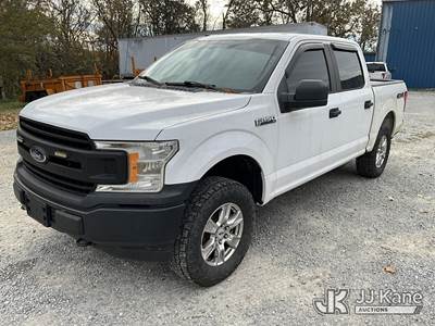 2018 Ford F150 4x4 Crew-Cab Pickup Truck
