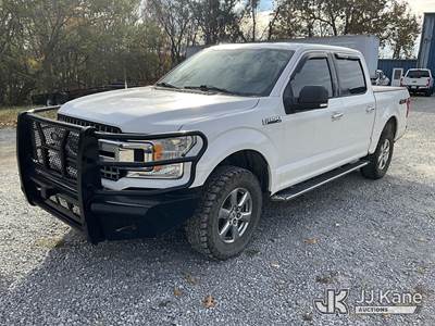 2018 Ford F150 4x4 Crew-Cab Pickup Truck