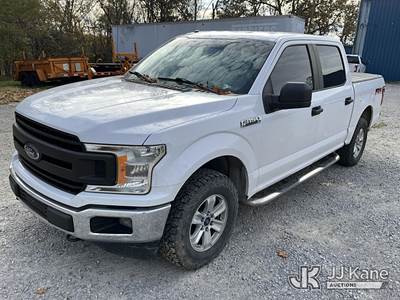 2018 Ford F150 4x4 Crew-Cab Pickup Truck