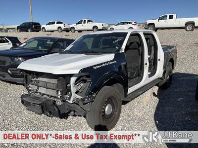 2024 Ford F150 4x4 Police Responder Crew-Cab Pickup Truck