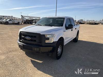 2015 Ford F150 4x4 Crew-Cab Pickup Truck