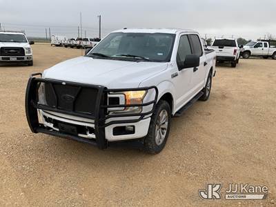 2018 Ford F150 4x4 Crew-Cab Pickup Truck