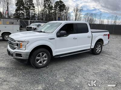 2018 Ford F150 4x4 Crew-Cab Pickup Truck
