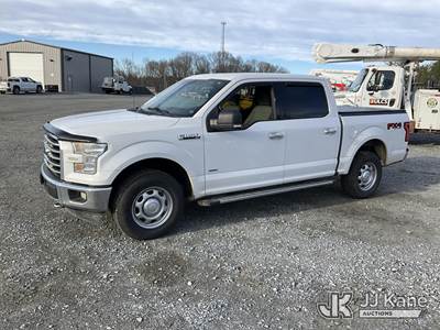 2017 Ford F150 4x4 Crew-Cab Pickup Truck