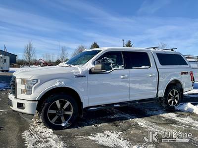 2015 Ford F150 4x4 Crew-Cab Pickup Truck