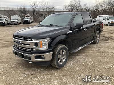 2018 Ford F150 4x4 Crew-Cab Pickup Truck