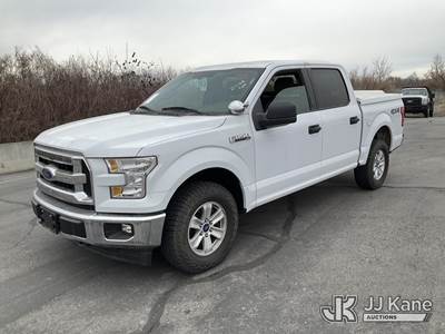 2015 Ford F150 4x4 Crew-Cab Pickup Truck