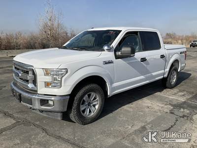 2017 Ford F150 4x4 Crew-Cab Pickup Truck