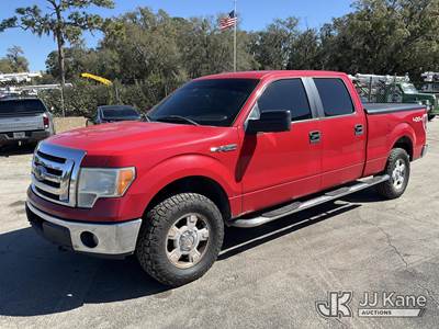 2012 Ford F150 4x4 Crew-Cab Pickup Truck