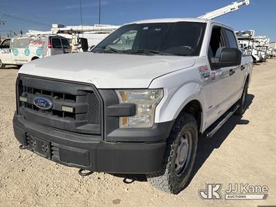 2017 Ford F150 4x4 Crew-Cab Pickup Truck