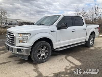 2017 Ford F150 4x4 Crew-Cab Pickup Truck