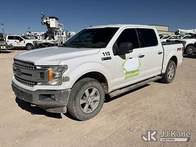 2018 Ford F150 4x4 Crew-Cab Pickup Truck