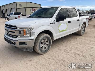 2018 Ford F150 4x4 Crew-Cab Pickup Truck