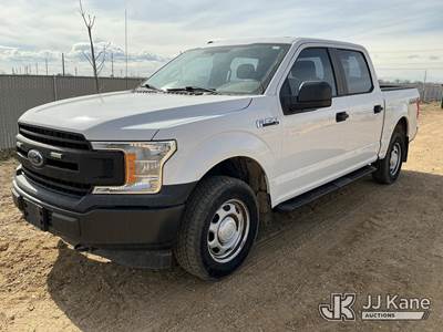 2018 Ford F150 4x4 Crew-Cab Pickup Truck