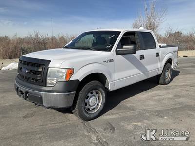 2014 Ford F150 4x4 Crew-Cab Pickup Truck