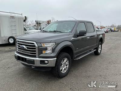 2016 Ford F150 4x4 Crew-Cab Pickup Truck