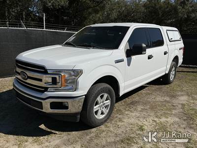 2018 Ford F150 4x4 Crew-Cab Pickup Truck