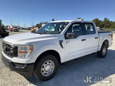 2021 Ford F150 4x4 Crew-Cab Pickup Truck