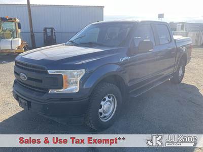 2018 Ford F150 4x4 Crew-Cab Pickup Truck