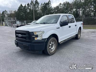 2017 Ford F150 4x4 Crew-Cab Pickup Truck