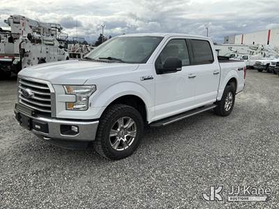 2015 Ford F150 4x4 Crew-Cab Pickup Truck