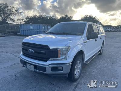 2018 Ford F150 4x4 Crew-Cab Pickup Truck