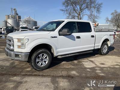 2015 Ford F150 4x4 Crew-Cab Pickup Truck