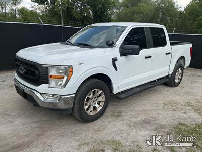 2021 Ford F150 4x4 Police Responder Crew-Cab Pickup Truck
