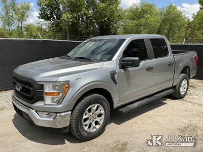 2022 Ford F150 4x4 Police Responder Crew-Cab Pickup Truck