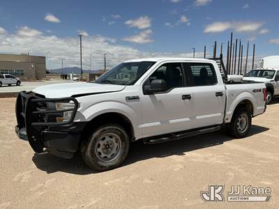 2015 Ford F150 4x4 Crew-Cab Pickup Truck