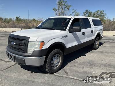 2014 Ford F150 4x4 Crew-Cab Pickup Truck