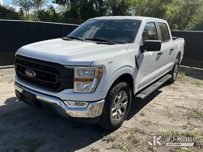 2022 Ford F150 4x4 Police Responder Crew-Cab Pickup Truck