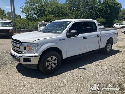2018 Ford F150 4x4 Crew-Cab Pickup Truck