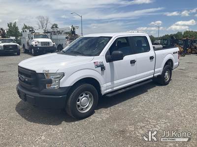 2015 Ford F150 4x4 Crew-Cab Pickup Truck