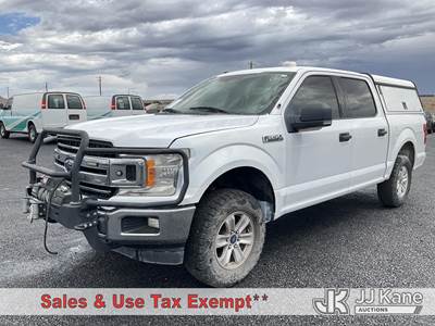 2018 Ford F150 4x4 Crew-Cab Pickup Truck
