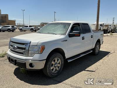 2013 Ford F150 4x4 Crew-Cab Pickup Truck