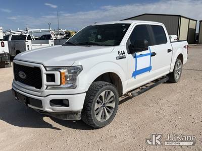 2018 Ford F150 4x4 Crew-Cab Pickup Truck