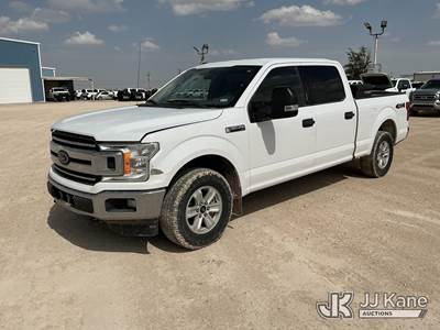 2018 Ford F150 4x4 Crew-Cab Pickup Truck