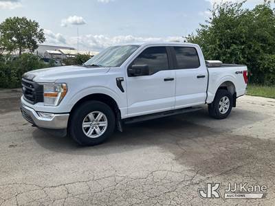 2021 Ford F150 4x4 Crew-Cab Pickup Truck