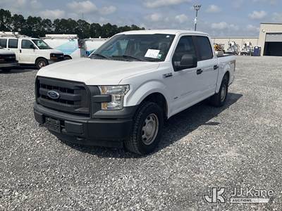 2017 Ford F150 4x4 Crew-Cab Pickup Truck