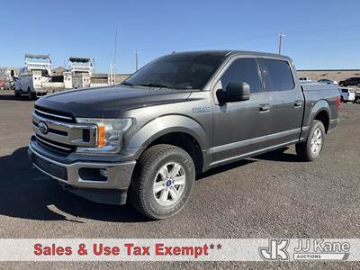 2018 Ford F150 4x4 Crew-Cab Pickup Truck