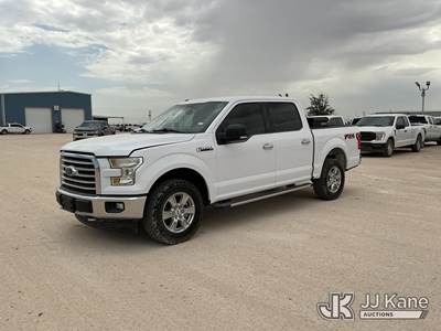 2017 Ford F150 4x4 Crew-Cab Pickup Truck
