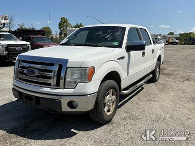 2011 Ford F150 4x4 Crew-Cab Pickup Truck