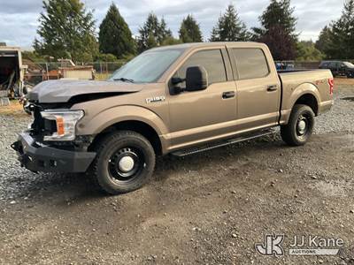 2018 Ford F150 4x4 Police Responder Crew-Cab Pickup Truck
