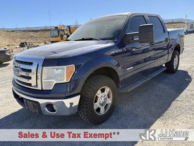2012 Ford F150 4x4 Crew-Cab Pickup Truck