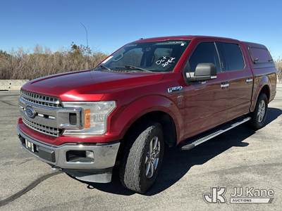 2018 Ford F150 4x4 Crew-Cab Pickup Truck