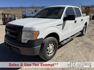2013 Ford F150 4x4 Crew-Cab Pickup Truck