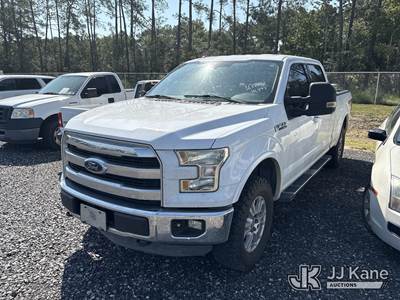 2015 Ford F150 4x4 Crew-Cab Pickup Truck