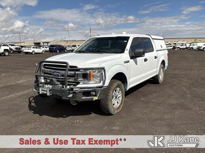 2018 Ford F150 4x4 Crew-Cab Pickup Truck