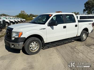 2014 Ford F150 4x4 Crew-Cab Pickup Truck